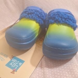 Lily & Dan Unisex Kids Colorful Clogs Size 9/10